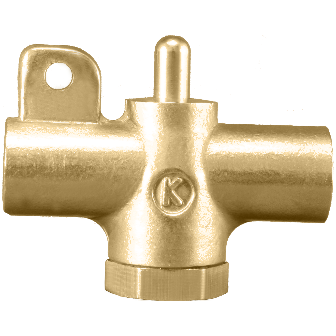 WP Carpet Cleaning 1/4" Brass Angle Valve for Wand and hoses 