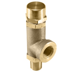 103H Side Relief Outlet Valve, Soft Seat