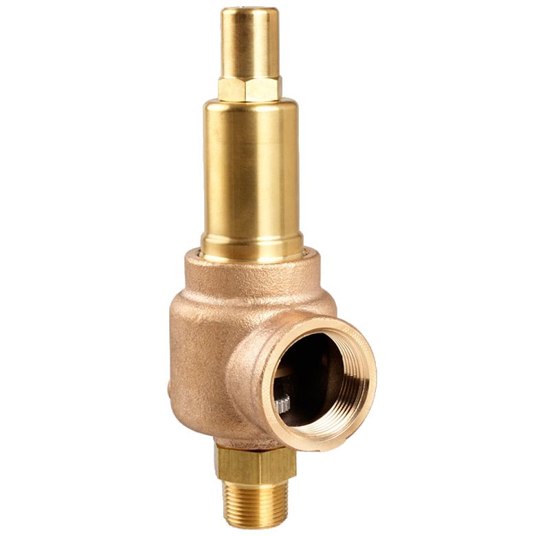 225 psi 1/2 Inlet x 1 Outlet ASME Section VIII Air/Gas Open Lever Buna-N Disc 1/2 Inlet x 1 Outlet Kingston Valves 710D46N1K1-225 Model 710 Safety Valve Brass Body and Trim D Orifice 