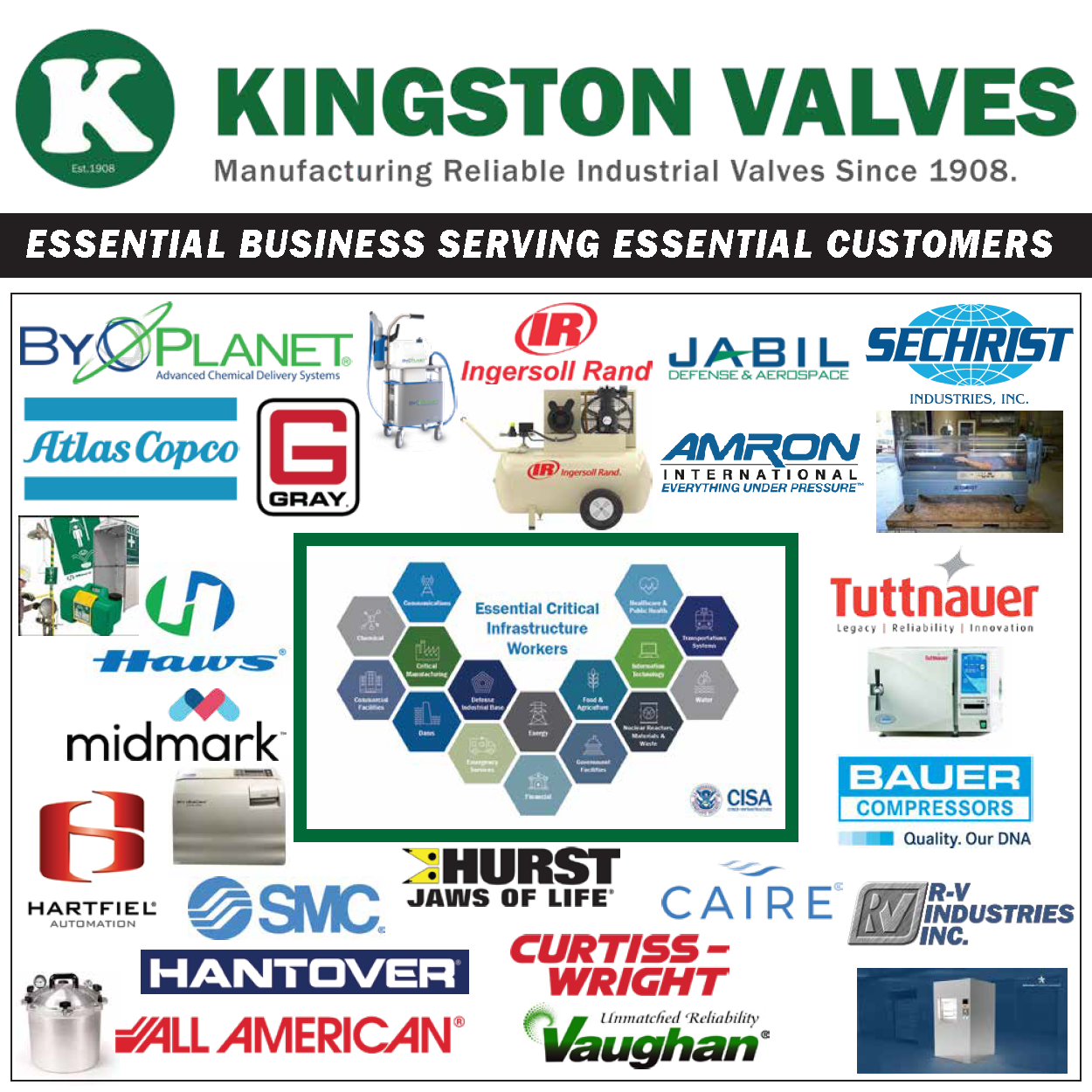 Kingston Valves Essential