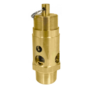Open Lever ASME Section VIII Steam 1/2 Inlet x 1 Outlet Kingston Valves 710D46S1L1-120 Model 710 Safety Valve Silicone Disc 120 psi 1/2 Inlet x 1 Outlet D Orifice Brass Body and Trim 