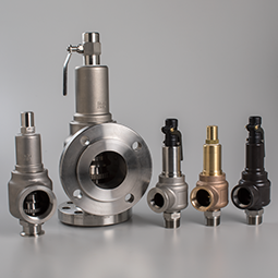 KNG safety and pressure relief valve